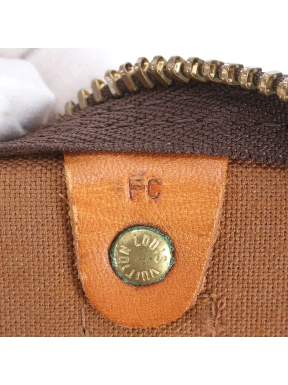 Louis Vuitton Monogram Keepall 50 Leather Boston Bag Tote Travel